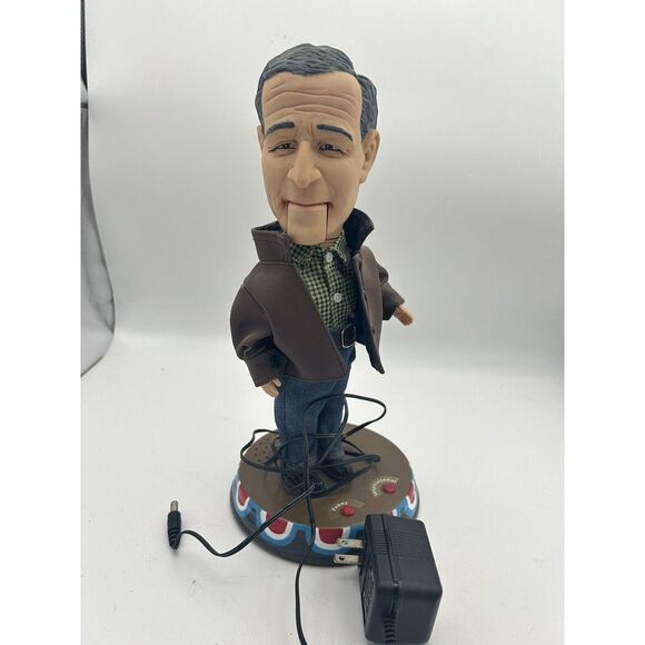 George W Bush Animated Figure Gemmy Pop Culture Talking Doll By Gemmy Industries - Picture 1 of 5